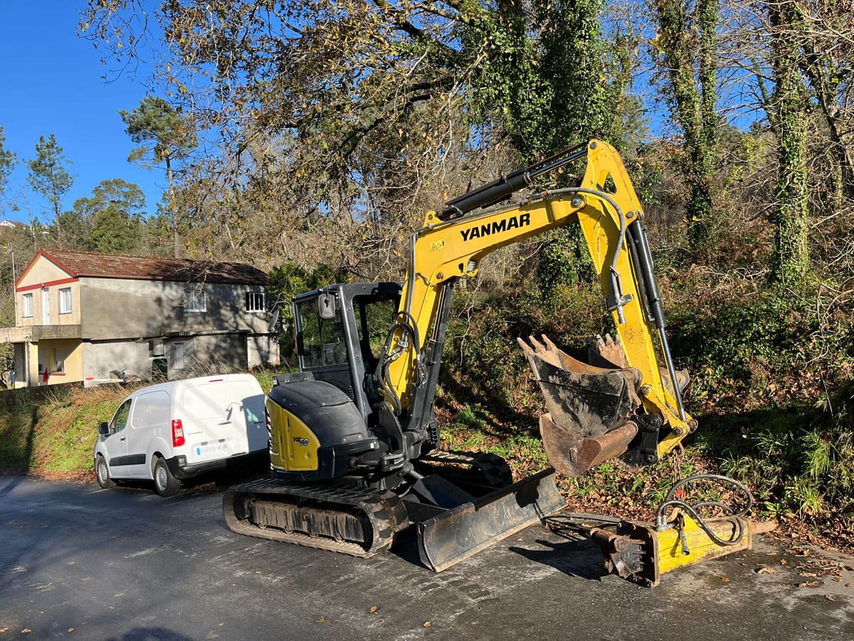 Transporte de mercancías y excavaciones en Pontevedra